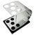 Aluminum and Wood Umbrella Stand, 1970s For Sale - Image 10 of 10