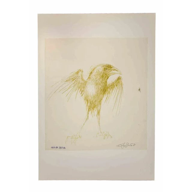 Eagle is an original contemporary artwork realized in 1970 by the italian contemporary artist leo guida (1992 - 2017)....