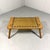 Small Vintage Blond Oak Stool, 1960s For Sale - Image 6 of 16