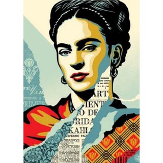 Shepard Fairey (Obey), The Woman Who Conquered Pain (Frida Kahlo), Offset Lithograph For Sale