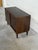 Mid-Century Modern Vintage Danish Modern Stained Oak Sliding Door Cabinet Credenza For Sale - Image 3 of 9