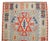 Vintage Turkish Kilim – Handwoven Wool Flat Weave Rug With Tribal Geometric Design For Sale - Image 9 of 12