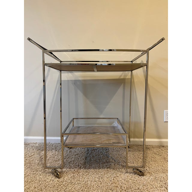 The ultra cool Naya bar cart will be a hit at your next cocktail party but it's so attractive you'll want to make it a...
