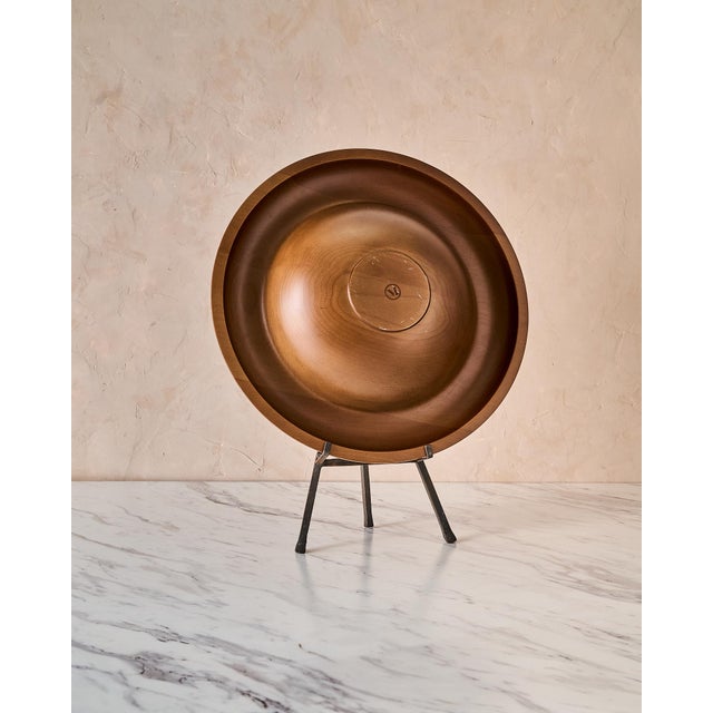 Decorative "Rond Bowl" in Beech Wood by Colin King Studio for Audo Copenhagen For Sale In Baltimore - Image 6 of 7