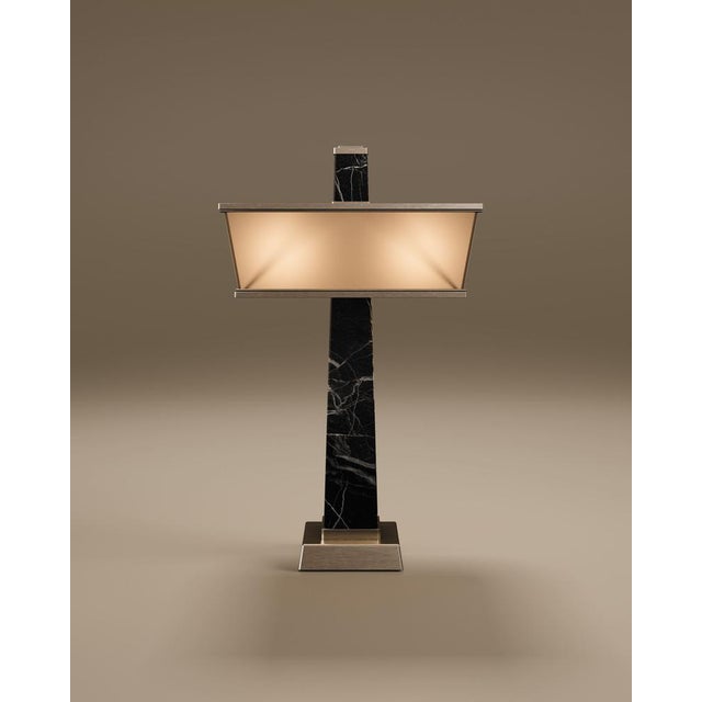 Liberty Table Lamp by Porus Studio For Sale - Image 9 of 11