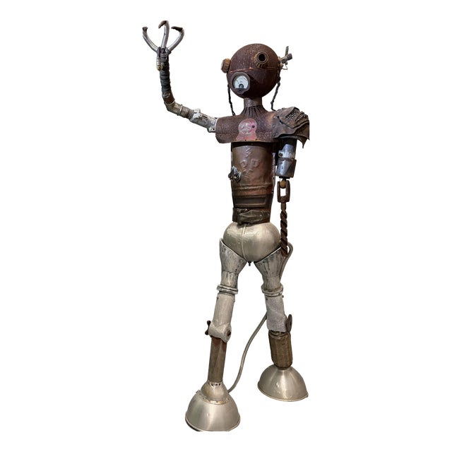 Vintage Robot Lamp, 1970 For Sale