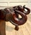 Vintage Indian Hand-Carved Solid Wood Elephant Bench For Sale - Image 12 of 12