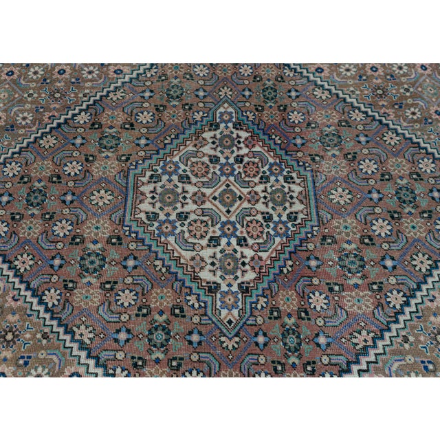 Early 21st Century Turkish Vintage Rug 10' x 12'8" #20585 For Sale - Image 5 of 8