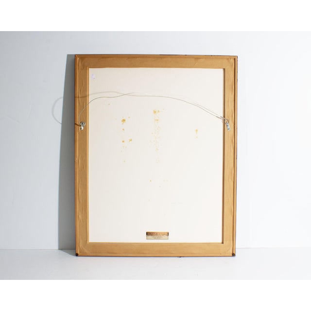Printmaking Materials 1999 “Ho'onanea” Lithograph by Yvonne Cheng For Sale - Image 7 of 7