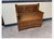 Wood Antique Breton Bench and Shoe Cabinet, 1950 For Sale - Image 7 of 9