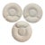 Early 21st Century Majolica Style Artichoke Plates From Portugal - Set of Three For Sale