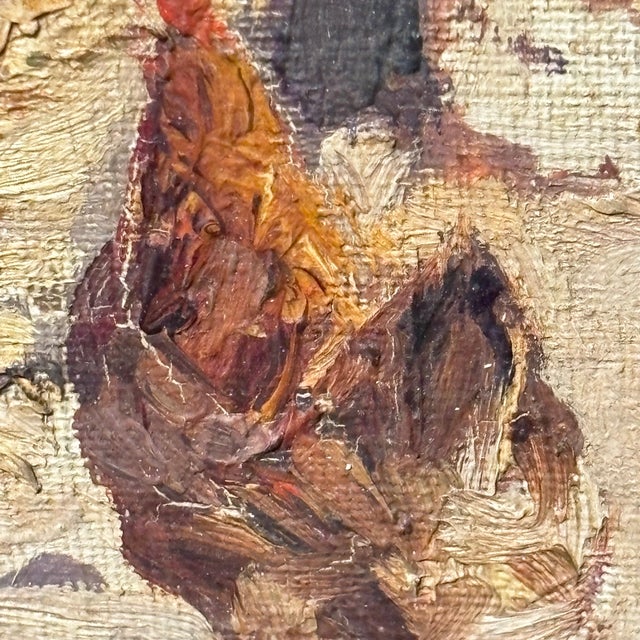 Popular Court Scene, Early 1900s, Oil Painting on Canvas For Sale - Image 10 of 15