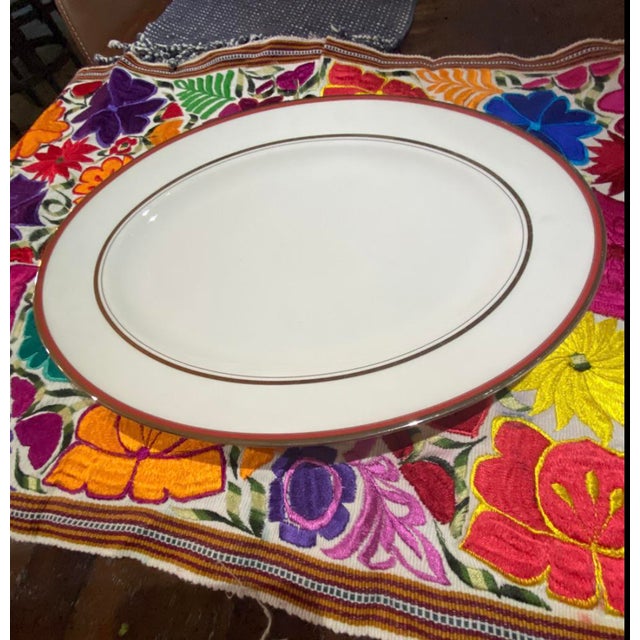 Kate Spade Library Lane Coral Dinnerware by Lenox, 23 Pieces Chairish