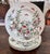 Vintage set of four (4) hand-painted porcelain dinner/charger plates. Featuring the traditional, highly auspicious Chinese...