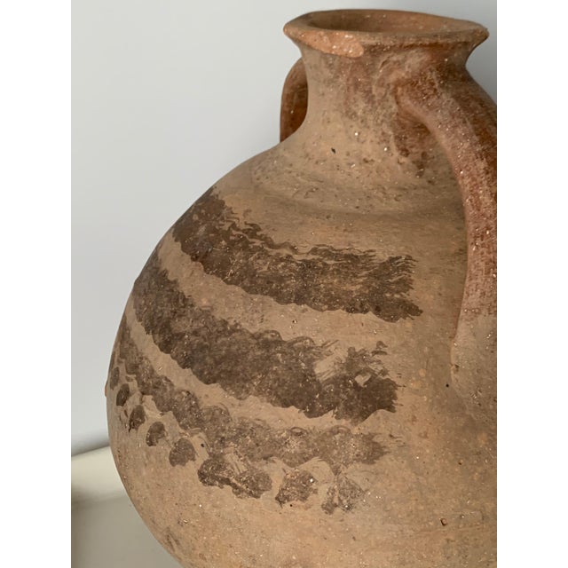 18th Century Bridal Jug Picher "Cantaro" from Calanda, Spain, Terracotta Vase For Sale In Miami - Image 6 of 18