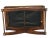 Vintage X-Form Upholstered Ottomans With Nailhead Trim, Pair For Sale - Image 10 of 14