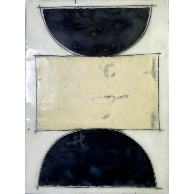 Encaustic Collage Installation by Gina Cochran - "Well, Yeah!" - 9 Panels For Sale - Image 10 of 11