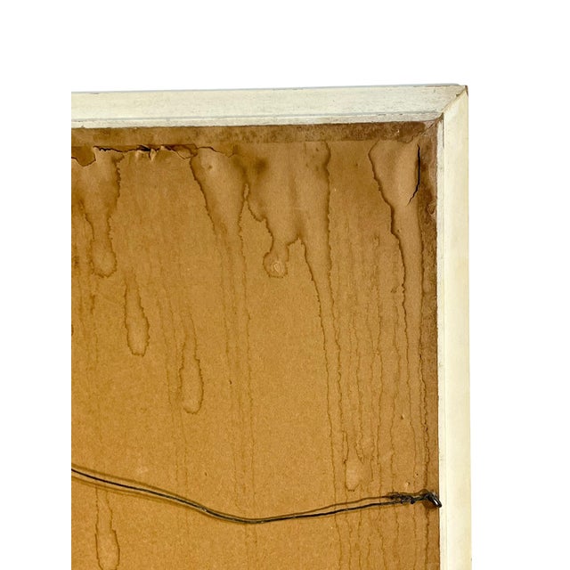 1950’s Hollywood Regency Original Pastel of a Young Woman Signed by Artist For Sale - Image 12 of 15