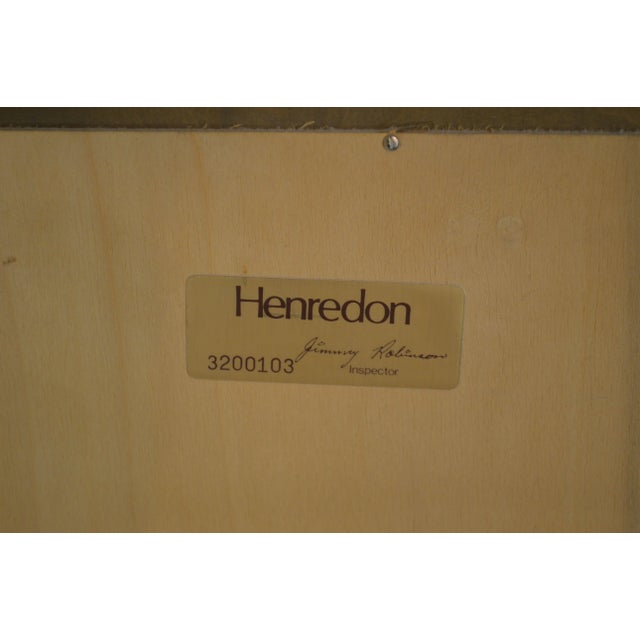 Henredon Scene Two Burl Wood Octagonal Mirror For Sale In Philadelphia - Image 6 of 12