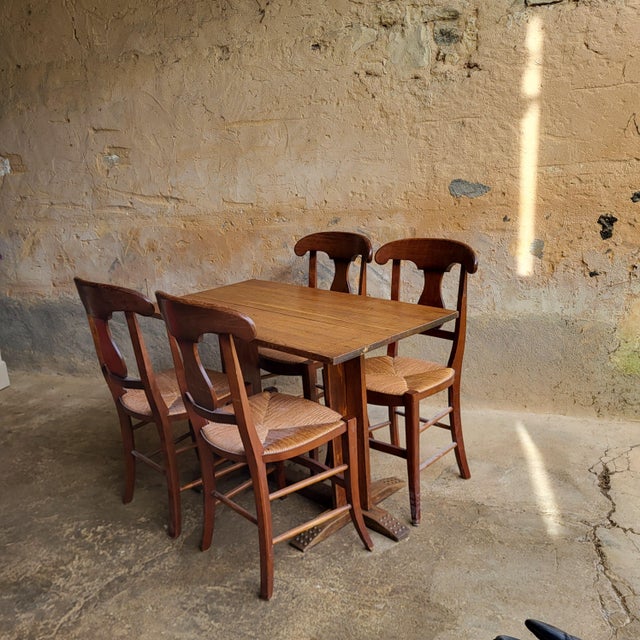 Vintage Bistro Tables, 1950s, Set of 5 For Sale - Image 11 of 12