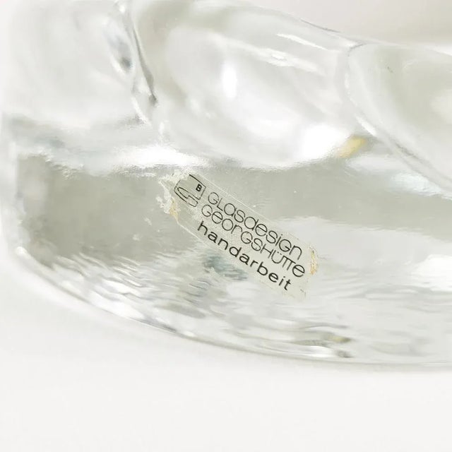 Modernist Pipe Ashtray from Georgshütte, Germany, 1970s For Sale - Image 8 of 10