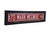 Vintage Mark McGwire commemorative street sign marking his historic 70 home run season. Dimensions: 40" x 1.25" x 10" /...