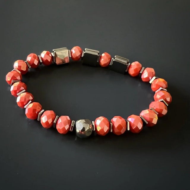 Orange Orange Energy Bracelet For Sale - Image 8 of 10