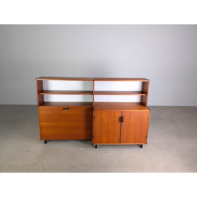 Mid-Century Modern Midcentury Modern Shelving Unit by Cees Braakman and Adriaan Dekker for Pastoe For Sale - Image 3 of 13