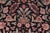 Traditional Kashan 1990's Medallion Pak-Persian Black/Red Wool Rug - 9'0'' X 12'3'' For Sale In New York - Image 6 of 9