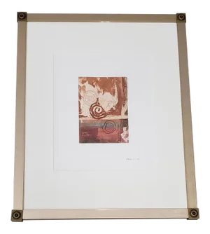 Michael Koller (American, 20th C.) Untitled Etching W/ Aquatint Signed /Numbered
