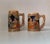 Medieval Themed German Bier Steins Mugs in Glazed Stoneware, Set of 2 For Sale - Image 5 of 9