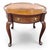 Exquisite Vintage Hekman Furniture Accent Tables With Rich Burled Wood, Elegant French Cabriole Legs & Scalloped Edges For Sale - Image 12 of 12