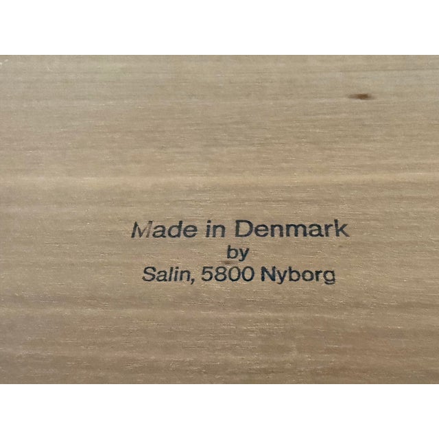 Salin Nyborg Teak Two Tiered Side Table, Mid 20th Century For Sale - Image 12 of 12