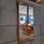 Danish Teak Mirror – Scandinavian (1960s)