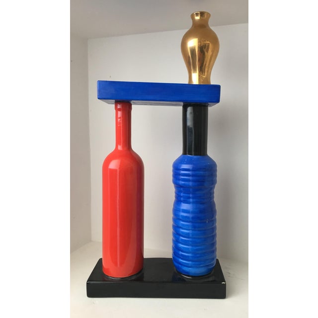 Nathalie du Pasquier, Prototype 2 Vase, One-of-a-Kind Trial Piece For Sale - Image 4 of 7