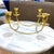 Mid-Century Quartet Brass Candelabra Taper Candle Holder For Sale In Charleston - Image 6 of 6