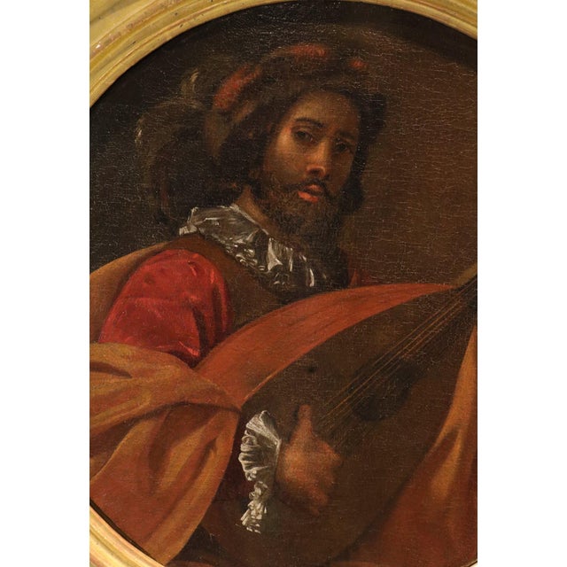 After Nicolas Tournier, The Lute Player, 1640, Oil on Canvas For Sale - Image 10 of 13