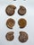 15th Century & Earlier Set of Six Split and Polished Ammonite Fossils For Sale - Image 5 of 12