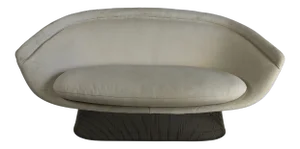 Mid 20th Century Settee Attributed to Warren Platner for Knoll