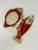 Ceramic Vintage Chinese Hand Painted Carp/Koi Fish Box With Lid For Sale - Image 7 of 11