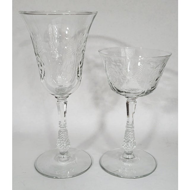 Coming from a refined New York City estate, we have a pleasure to offer you this SET OF 12 (Twelve) Large Wine /Champagne...