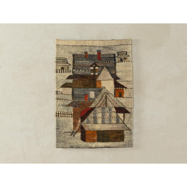 Tapestry by Hanna Czajkowska, 1970s For Sale - Image 9 of 9