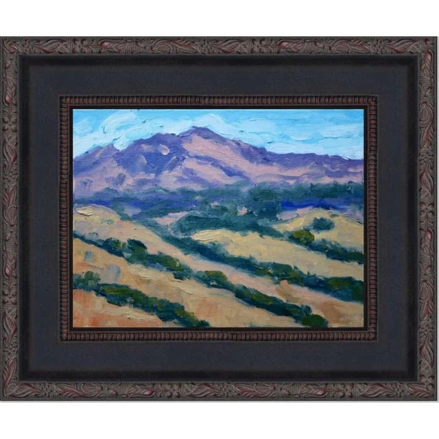 Mt. Diablo Modern Art Landscape Oil Painting For Sale In Reno/Lake Tahoe - Image 6 of 8