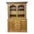 Antique Scottish Pine Dresser Bookcase Hutch For Sale