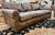 Traditional Restoration Hardware Lancaster Classic Brown Leather Luxe Depth Sofa For Sale - Image 3 of 8