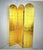 Wood 3 Panel 1960s Gilded Italian Screen For Sale - Image 7 of 17