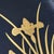Set of Six Vintage Black Maki-E Lacquer Art Kyoto Japan Decorative Plates Hand Painted Gold Botanical Floral Patterns For Sale - Image 16 of 18