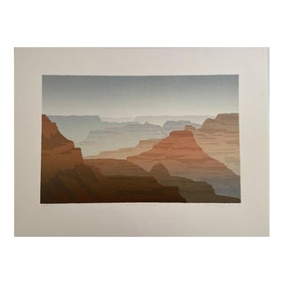 Peter Markgraf Grand Canyon, Arizona, 1995 Hand Printed Silkscreen on Fine Art Paper For Sale