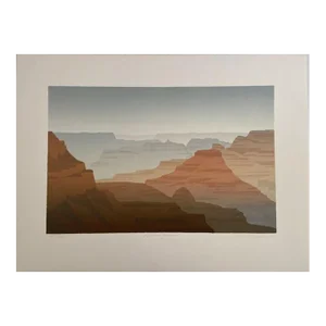 Peter Markgraf Grand Canyon, Arizona, 1995 Hand Printed Silkscreen on Fine Art Paper