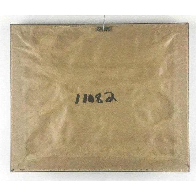 1980s Burl-Wood Framed Pair of Tropical Fish Prints by Jean Cassady For Sale - Image 5 of 10